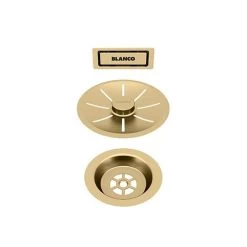 BLANCO Ab- Und Überlaufset (Sichtteile), Für Einzelbecken