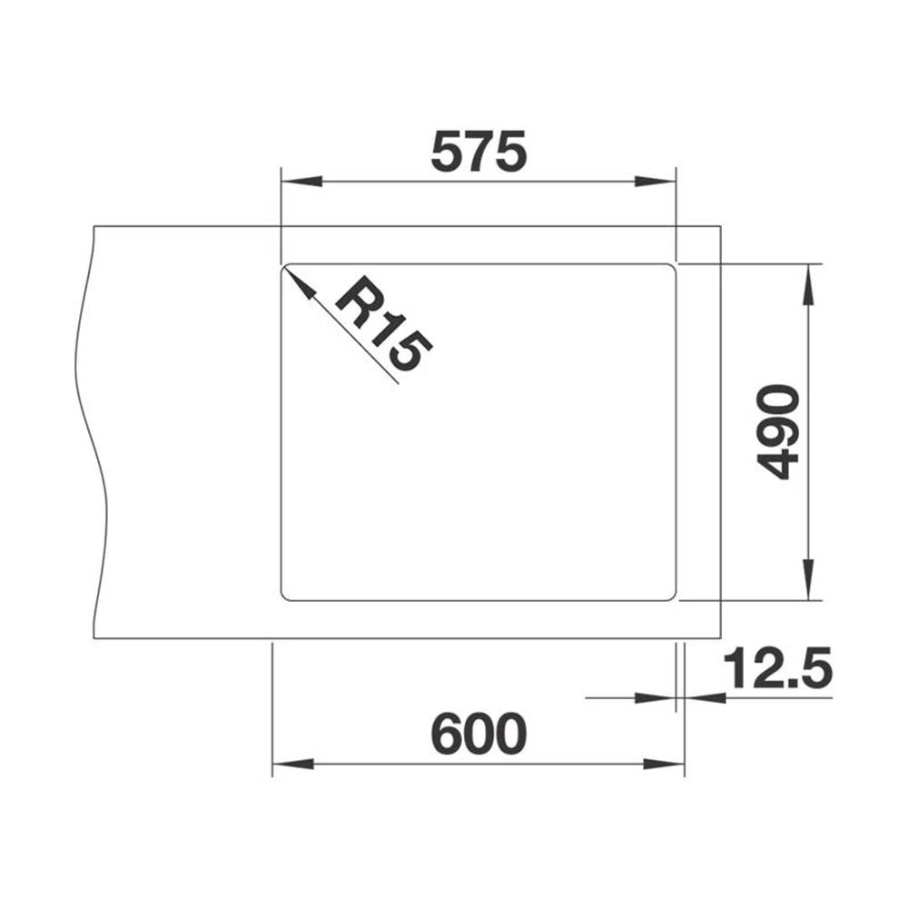 BLANCO Einbaubecken ANDANO 340/180-IF/A Edelstahl Seidenglanz Mit InFino Ablaufsystem 6 BLANCO Einbaubecken ANDANO 340/180-IF/A Edelstahl Seidenglanz Mit InFino Ablaufsystem – Bild 4