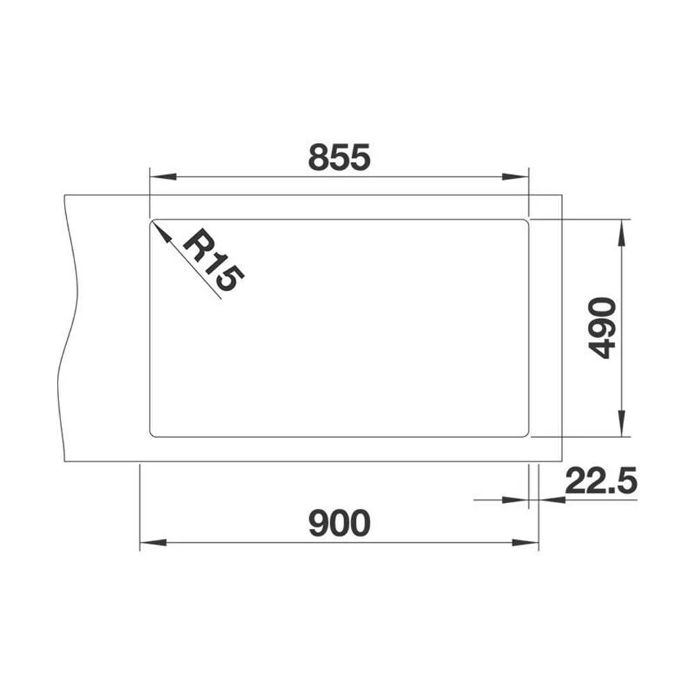 BLANCO Einbaubecken ANDANO 400/400-IF/A Edelstahl Seidenglanz Mit InFino Ablaufsystem 6 BLANCO Einbaubecken ANDANO 400/400-IF/A Edelstahl Seidenglanz Mit InFino Ablaufsystem – Bild 4