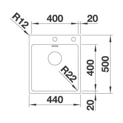 BLANCO Einbaubecken ANDANO 400-IF/A Edelstahl Seidenglanz Mit InFino Ablaufsystem 11 BLANCO Einbaubecken ANDANO 400-IF/A Edelstahl Seidenglanz Mit InFino Ablaufsystem -Machen Sie es mit der Küchenspüle. blanco einbaubecken andano 400 if a edelstahl seidenglanz mit infino ablaufsystem3
