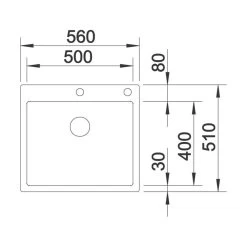 BLANCO Einbaubecken CLARON 500-IF/A Edelstahl Durinox InFino -Machen Sie es mit der Küchenspüle. blanco einbaubecken claron 500 if a edelstahl durinox infino3