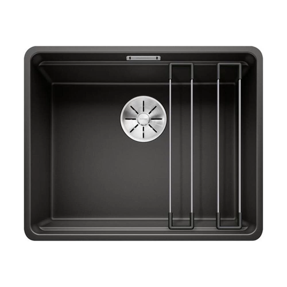 BLANCO Einbaubecken ETAGON 500-F Silgranit, Flächenbündig Einbaubar | InFino Ablauf 3 BLANCO Einbaubecken ETAGON 500-F Silgranit, Flächenbündig Einbaubar | InFino Ablauf