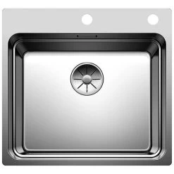 BLANCO Einbaubecken ETAGON 500-IF/A Edelstahl Seidenglanz | InFino Ablauf | 521748