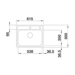 BLANCO Einbaubecken LEMIS 6-IF Edelstahl Bürstfinish -Machen Sie es mit der Küchenspüle. blanco einbaubecken lemis 6 if edelstahl buerstfinish3