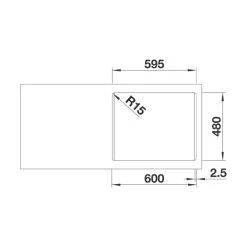BLANCO Einbaubecken LEMIS 6-IF Edelstahl Bürstfinish -Machen Sie es mit der Küchenspüle. blanco einbaubecken lemis 6 if edelstahl buerstfinish4