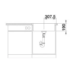 BLANCO Einbaubecken LEMIS 6-IF Edelstahl Bürstfinish -Machen Sie es mit der Küchenspüle. blanco einbaubecken lemis 6 if edelstahl buerstfinish5