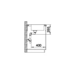 BLANCO Einbaubecken SUPRA 500-IF/A Edelstahl Bürstfinish -Machen Sie es mit der Küchenspüle. blanco einbaubecken supra 500 if a edelstahl buerstfinish4