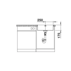 BLANCO Einbaubecken SUPRA 500-IF/A Edelstahl Bürstfinish -Machen Sie es mit der Küchenspüle. blanco einbaubecken supra 500 if a edelstahl buerstfinish5