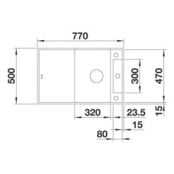 BLANCO Einbauspüle AXIA III 45 S-F Silgranit Mit Glasschneidbrett, Flächenbündig Einbaubar, InFino -Machen Sie es mit der Küchenspüle. blanco einbauspuele axia iii 45 s f silgranit mit glasschneidbrett flaechenbuendig einbaubar infino3