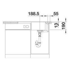 BLANCO Einbauspüle AXIA III 45 S-F Silgranit Mit Holzschneidbrett, Flächenbündig Einbaubar, InFino -Machen Sie es mit der Küchenspüle. blanco einbauspuele axia iii 45 s f silgranit mit holzschneidbrett flaechenbuendig einbaubar infino5