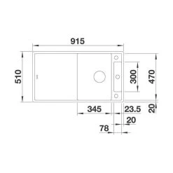 BLANCO Einbauspüle AXIA III 5 S Silgranit Mit Glasschneidbrett, InFino -Machen Sie es mit der Küchenspüle. blanco einbauspuele axia iii 5 s silgranit mit glasschneidbrett infino3