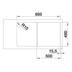 BLANCO Einbauspüle AXIA III 5 S Silgranit Mit Glasschneidbrett, InFino -Machen Sie es mit der Küchenspüle. blanco einbauspuele axia iii 5 s silgranit mit glasschneidbrett infino4
