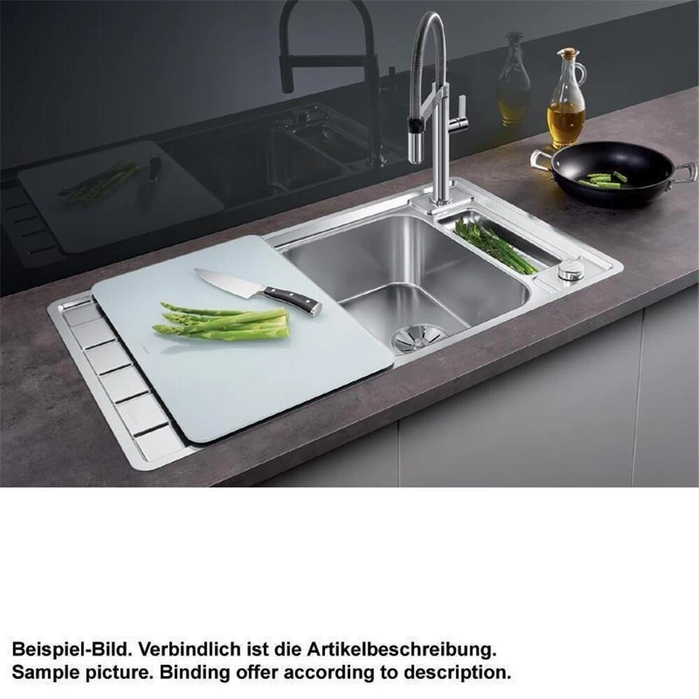 BLANCO Einbauspüle AXIS III 5 S-IF Edelstahl Seidenglanz | InFino Ablauf | 522103 4 BLANCO Einbauspüle AXIS III 5 S-IF Edelstahl Seidenglanz | InFino Ablauf | 522103 – Bild 2