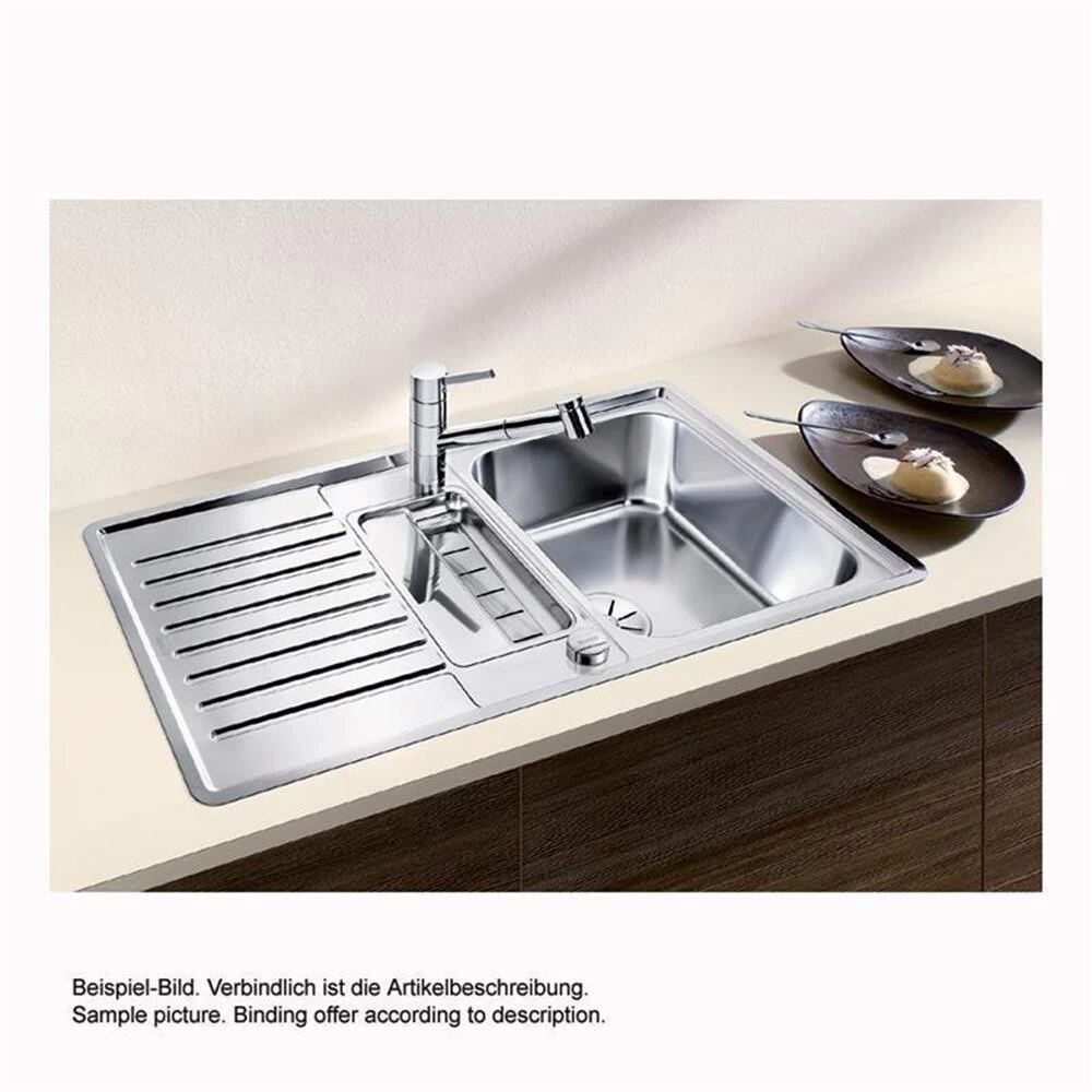 BLANCO Einbauspüle CLASSIC Pro 5 S-IF Edelstahl Seidenglanz, InFino Ablaufsystem 4 BLANCO Einbauspüle CLASSIC Pro 5 S-IF Edelstahl Seidenglanz, InFino Ablaufsystem – Bild 2