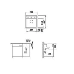 BLANCO Einbauspüle DALAGO 45 F Silgranit Flächenbündig Einbaubar 9 BLANCO Einbauspüle DALAGO 45 F Silgranit Flächenbündig Einbaubar -Machen Sie es mit der Küchenspüle. blanco einbauspuele dalago 45 f silgranit flaechenbuendig einbaubar3