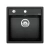 BLANCO Einbauspüle DALAGO 5-F Silgranit Flächenbündig Einbaubar -Machen Sie es mit der Küchenspüle. blanco einbauspuele dalago 5 f silgranit flaechenbuendig einbaubar
