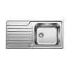 BLANCO Einbauspüle DINAS XL 6 S Edelstahl Bürstfinish