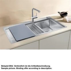 BLANCO Einbauspüle DIVON II 6 S-IF Edelstahl Seidenglanz | InFino Ablauf -Machen Sie es mit der Küchenspüle. blanco einbauspuele divon ii 6 s if edelstahl seidenglanz infino ablauf3