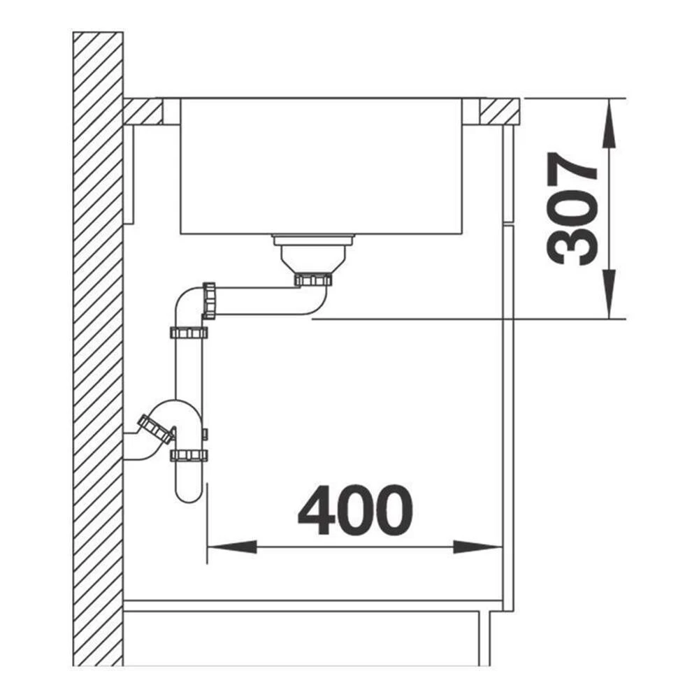 BLANCO Einbauspüle LEMIS XL 6 S-IF Edelstahl Bürstfinish 8 BLANCO Einbauspüle LEMIS XL 6 S-IF Edelstahl Bürstfinish – Bild 6