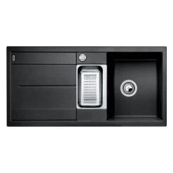 BLANCO Einbauspüle METRA 6 S-F Silgranit Flächenbündig Einbaubar