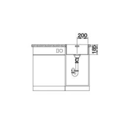 BLANCO Einbauspüle SOLIS 400-IF/A Edelstahl Bürstfinish -Machen Sie es mit der Küchenspüle. blanco einbauspuele solis 400 if a edelstahl buerstfinish5