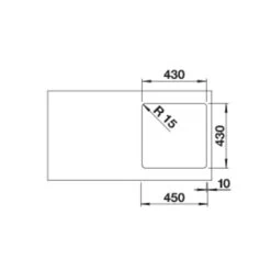 BLANCO Einbauspüle SOLIS 400-IF Edelstahl Bürstfinish -Machen Sie es mit der Küchenspüle. blanco einbauspuele solis 400 if edelstahl buerstfinish3