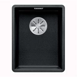 BLANCO Einbauspüle SUBLINE 320-F Silgranit Flächenbündig Einbaubar, InFino