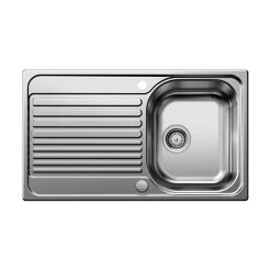 BLANCO Einbauspüle TIPO 45 S Edelstahl Naturfinish