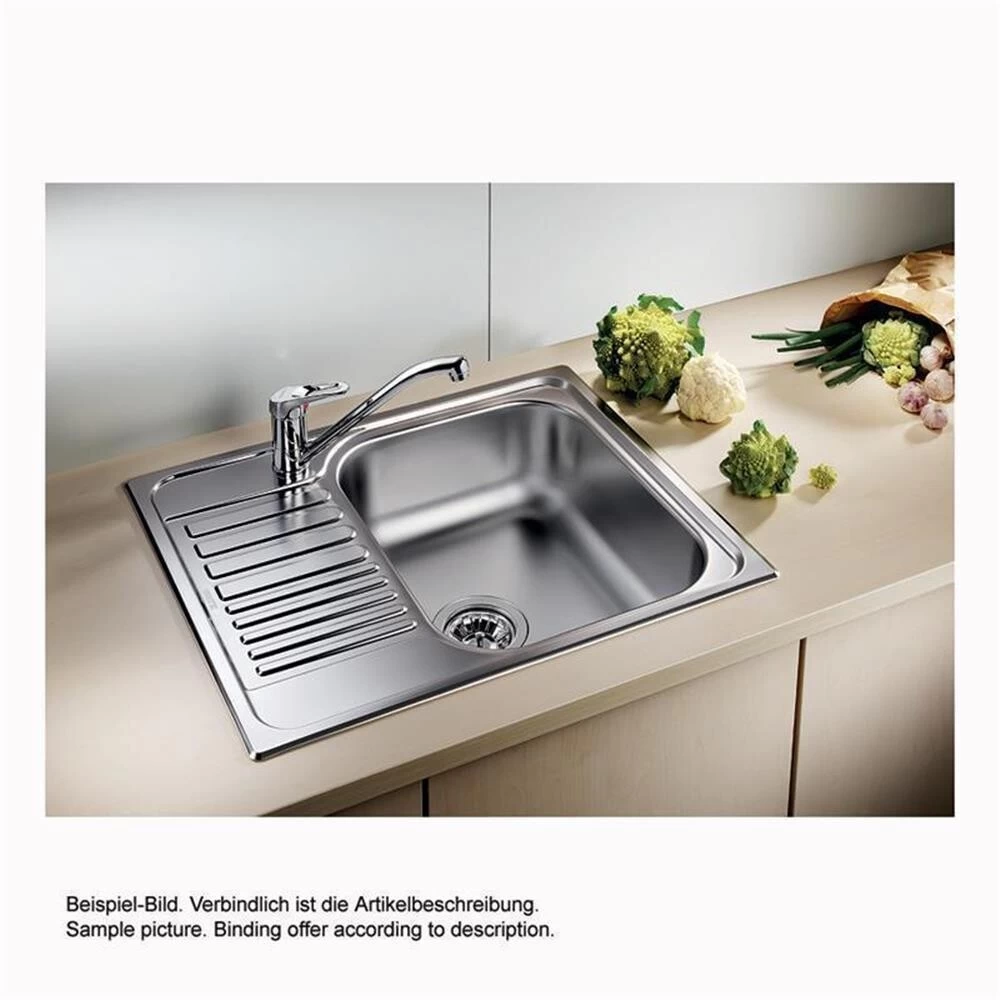 BLANCO Einbauspüle TIPO 45 S Mini | Naturfinish 4 BLANCO Einbauspüle TIPO 45 S Mini | Naturfinish – Bild 2