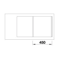 BLANCO Einbauspüle ZENAR 45 S-F Silgranit Flächenbündig, InFino -Machen Sie es mit der Küchenspüle. blanco einbauspuele zenar 45 s f silgranit flaechenbuendig infino4