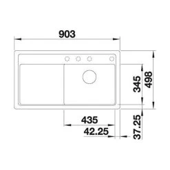 BLANCO Einbauspüle ZENAR 5 S-F Silgranit Flächenbündig, InFino -Machen Sie es mit der Küchenspüle. blanco einbauspuele zenar 5 s f silgranit flaechenbuendig infino3