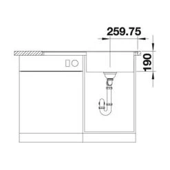 BLANCO Einbauspüle ZENAR 5 S-F Silgranit Flächenbündig, InFino -Machen Sie es mit der Küchenspüle. blanco einbauspuele zenar 5 s f silgranit flaechenbuendig infino6