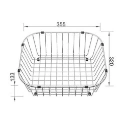 BLANCO Geschirrkorb Edelstahl 350 X 315 Mm 7 BLANCO Geschirrkorb Edelstahl 350 X 315 Mm -Machen Sie es mit der Küchenspüle. blanco geschirrkorb edelstahl 350 x 315 mm3