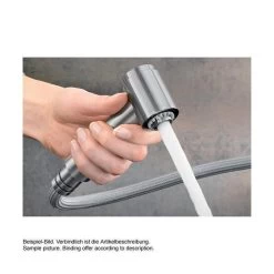 BLANCO Küchenarmatur AMBIS-S Einhebelmischer | Ausziehbare Schlauchbrause | Edelstahl Gebürstet 9 BLANCO Küchenarmatur AMBIS-S Einhebelmischer | Ausziehbare Schlauchbrause | Edelstahl Gebürstet -Machen Sie es mit der Küchenspüle. blanco kuechenarmatur ambis s einhebelmischer ausziehbare schlauchbrause edelstahl gebuerstet3