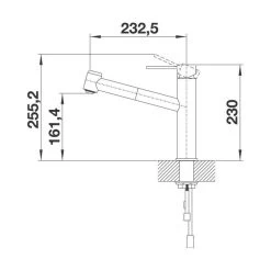BLANCO Küchenarmatur AMBIS-S Einhebelmischer | Ausziehbare Schlauchbrause | Edelstahl Gebürstet 10 BLANCO Küchenarmatur AMBIS-S Einhebelmischer | Ausziehbare Schlauchbrause | Edelstahl Gebürstet -Machen Sie es mit der Küchenspüle. blanco kuechenarmatur ambis s einhebelmischer ausziehbare schlauchbrause edelstahl gebuerstet4