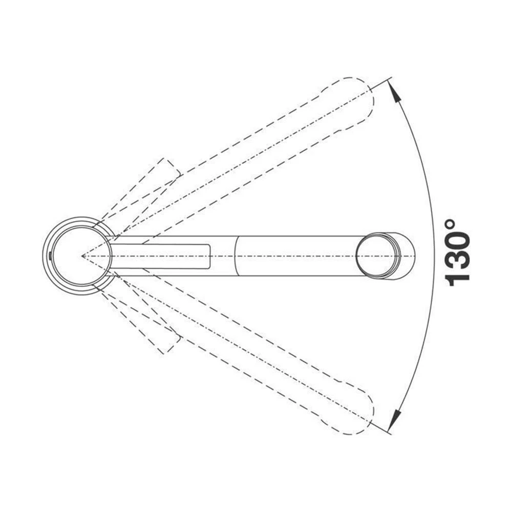 BLANCO Küchenarmatur AMBIS-S Einhebelmischer | Ausziehbare Schlauchbrause | Edelstahl Gebürstet 7 BLANCO Küchenarmatur AMBIS-S Einhebelmischer | Ausziehbare Schlauchbrause | Edelstahl Gebürstet – Bild 5