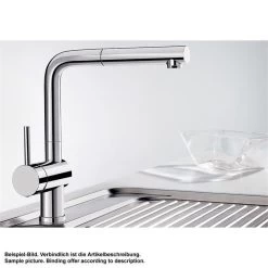 BLANCO Küchenarmatur LINUS-S Hebel Links Einhebelmischer Chrom | Hochdruck -Machen Sie es mit der Küchenspüle. blanco kuechenarmatur blancolinus s hebel links einhebelmischer chrom hochdruck2