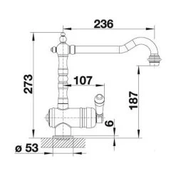 BLANCO Küchenarmatur BLANCOTRADON Einhebelmischer | Hochdruck -Machen Sie es mit der Küchenspüle. blanco kuechenarmatur blancotradon einhebelmischer hochdruck3