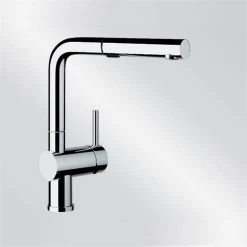 BLANCO Küchenarmatur LINUS-S Vario Einhebelmischer Chrom | Hochdruck