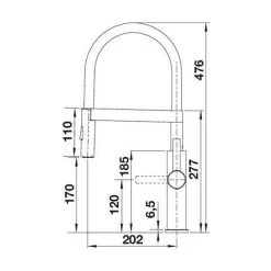 BLANCO Küchenarmatur SONEA-S Flexo | Einhebelmischer | Flexauslauf, 2 Strahlarten | Edelstahl Gebürstet | Hochdruck -Machen Sie es mit der Küchenspüle. blanco kuechenarmatur sonea s flexo einhebelmischer flexauslauf 2 strahlarten edelstahl gebuerstet hochdruck3