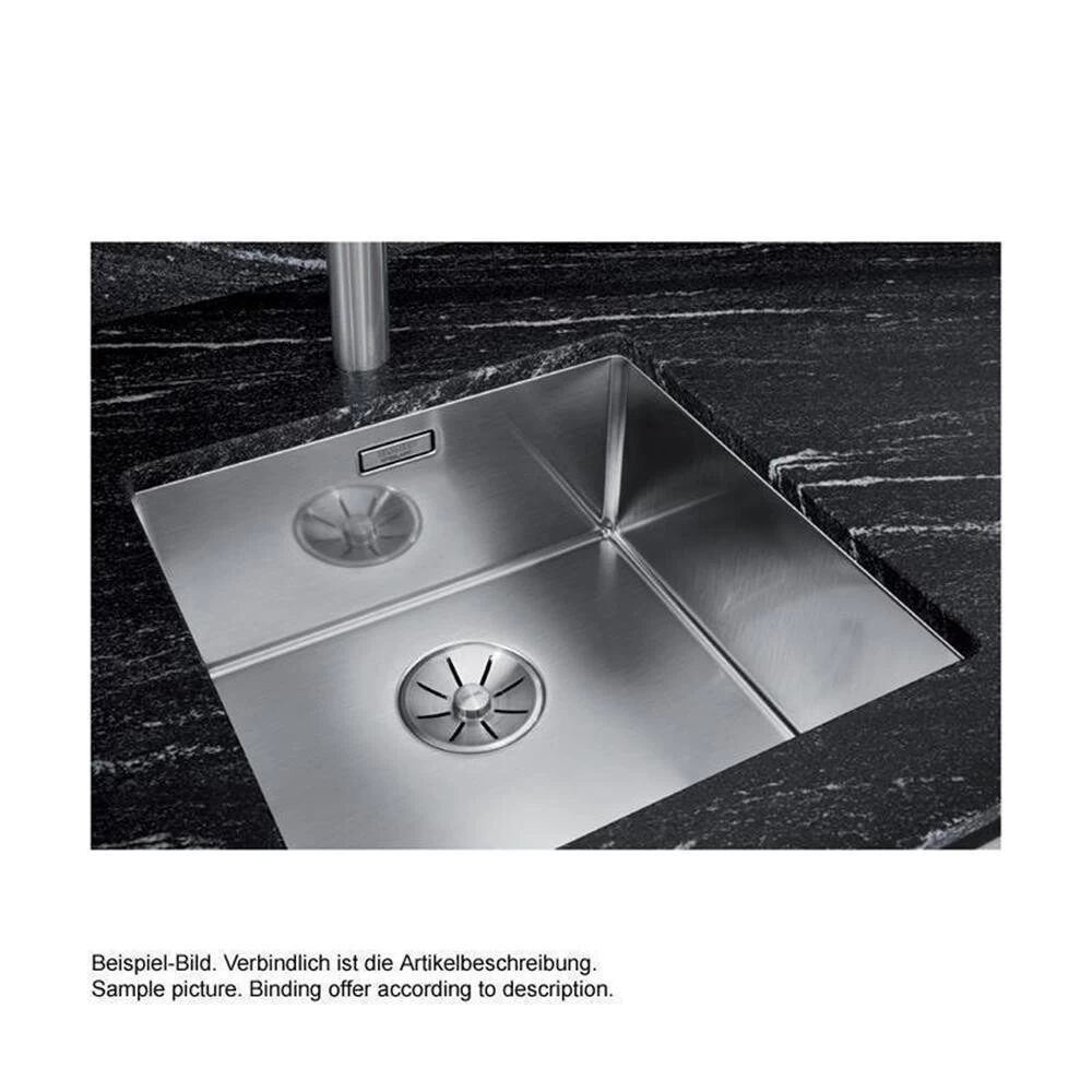 BLANCO Unterbaubecken CLARON 400-U Edelstahl Durinox InFino 4 BLANCO Unterbaubecken CLARON 400-U Edelstahl Durinox InFino – Bild 2