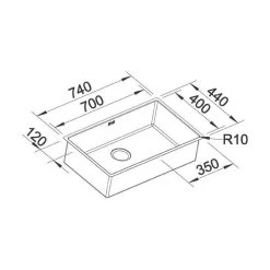 BLANCO Unterbaubecken CLARON 700-U Edelstahl Durinox InFino -Machen Sie es mit der Küchenspüle. blanco unterbaubecken claron 700 u edelstahl durinox infino5