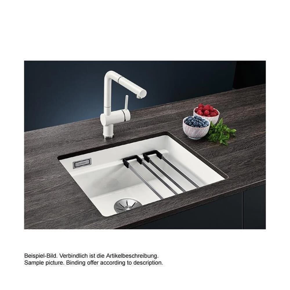 BLANCO Unterbaubecken ETAGON 500-U Keramik | InFino Ablauf 4 BLANCO Unterbaubecken ETAGON 500-U Keramik | InFino Ablauf – Bild 2