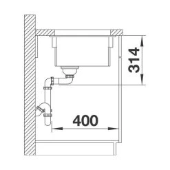 BLANCO Unterbaubecken ETAGON 500-U Keramik | InFino Ablauf 14 BLANCO Unterbaubecken ETAGON 500-U Keramik | InFino Ablauf -Machen Sie es mit der Küchenspüle. blanco unterbaubecken etagon 500 u keramik puraplus6
