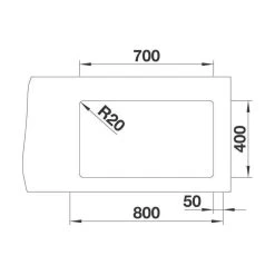 BLANCO Unterbaubecken ETAGON 700-U Silgranit InFino -Machen Sie es mit der Küchenspüle. blanco unterbaubecken etagon 700 u silgranit infino4
