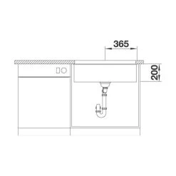 BLANCO Unterbaubecken ETAGON 700-U Silgranit InFino -Machen Sie es mit der Küchenspüle. blanco unterbaubecken etagon 700 u silgranit infino5