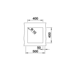 BLANCO Unterbaubecken ROTAN 400-U Silgranit -Machen Sie es mit der Küchenspüle. blanco unterbaubecken rotan 400 u silgranit3
