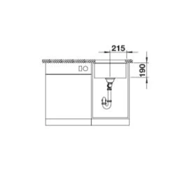 BLANCO Unterbaubecken ROTAN 400-U Silgranit -Machen Sie es mit der Küchenspüle. blanco unterbaubecken rotan 400 u silgranit5
