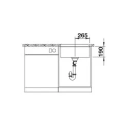 BLANCO Unterbaubecken ROTAN 500-U Silgranit -Machen Sie es mit der Küchenspüle. blanco unterbaubecken rotan 500 u silgranit5