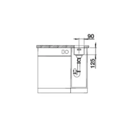 BLANCO Unterbaubecken SOLIS 180-U Edelstahl Bürstfinish -Machen Sie es mit der Küchenspüle. blanco unterbaubecken solis 180 u edelstahl buerstfinish5
